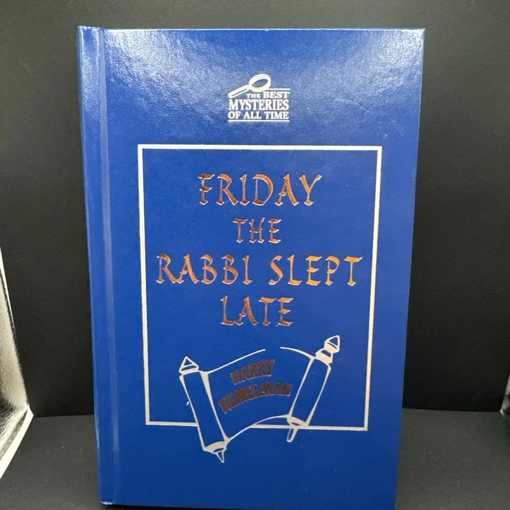 Harry Kemelman- Friday The Rabbi Slept Late-HC ImPress‎ Mystery 2007-Like New